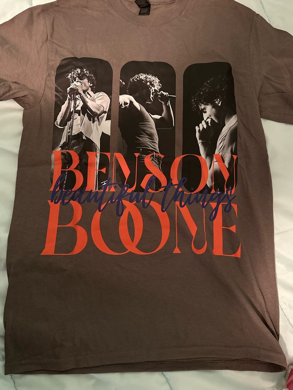 Benson Boone Beautiful Things Gildan T-Shirt NWOT